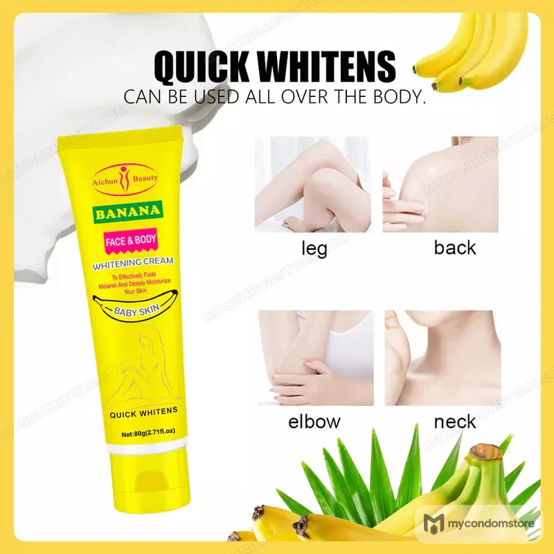 AICHUN BEAUTY Banana Glowing Cream for Underarm & Private Parts - photo 3