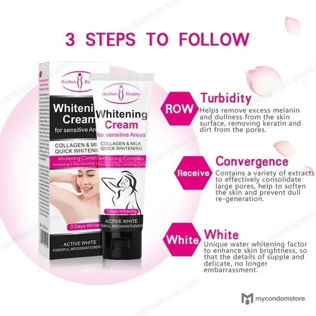 Aichun Beauty Whitening Cream for Sensitive Areas – 50ml - photo 3