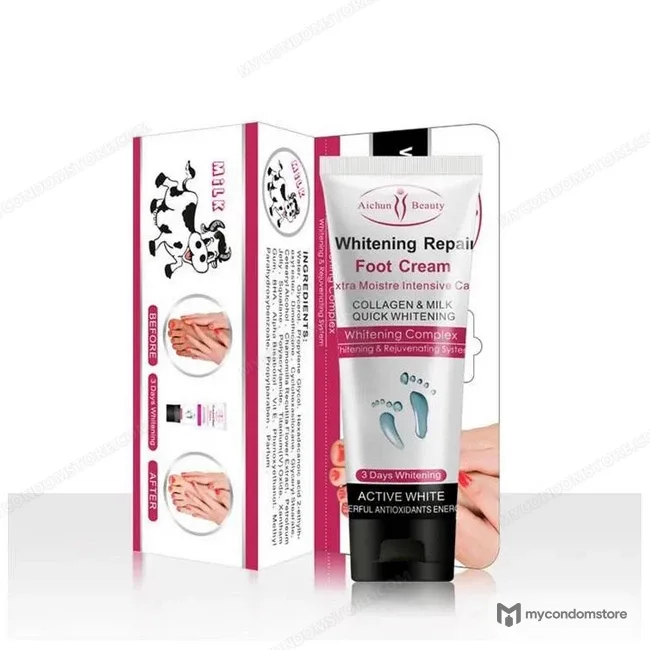 Aichun Beauty Whitening Repair Foot Cream – 100ml - Aichun Beauty foot care - photo 3