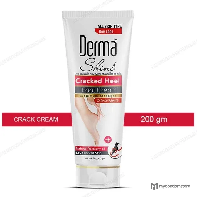 Derma Shine Cracked Heel Foot Cream – 200ml - Derma Shine foot care - photo 2
