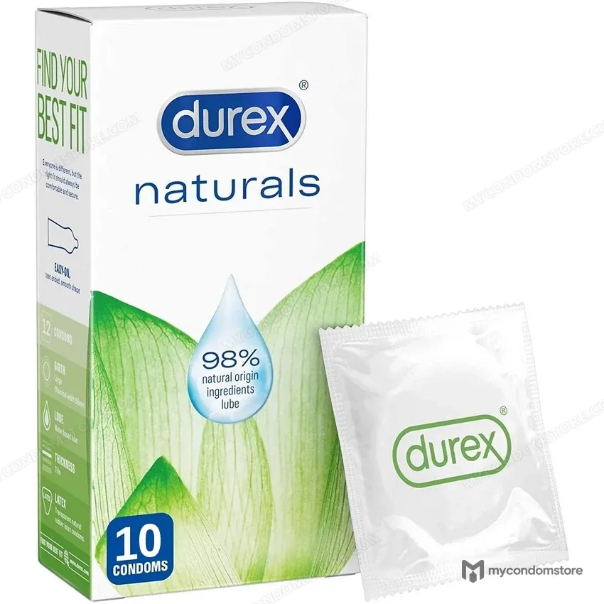 Durex Naturals Condoms 10 Pack