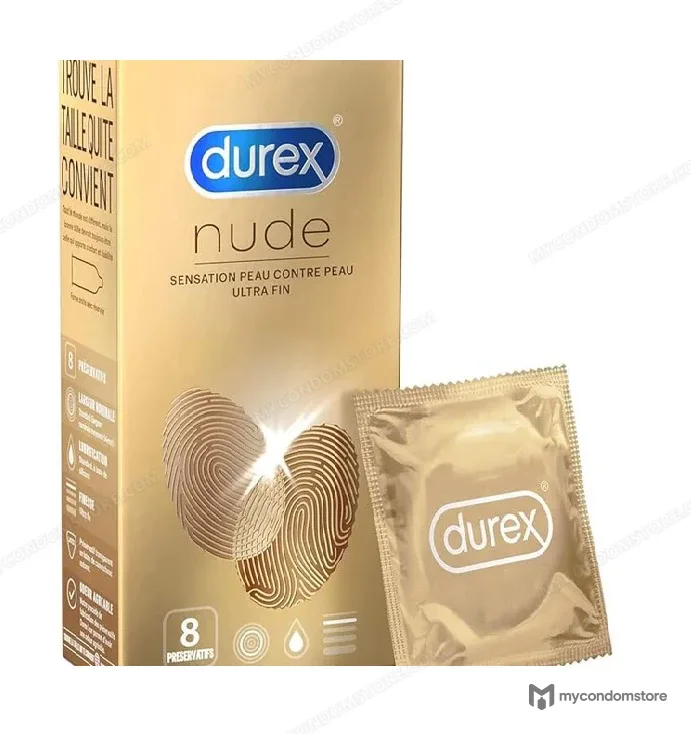 Durex Nude Original Condoms – 8-Piece Pack