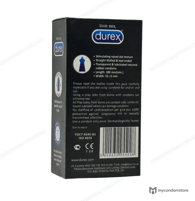 Durex Performa Condoms – Pack Of 12 - Durex extra safe & thick condoms - photo 2