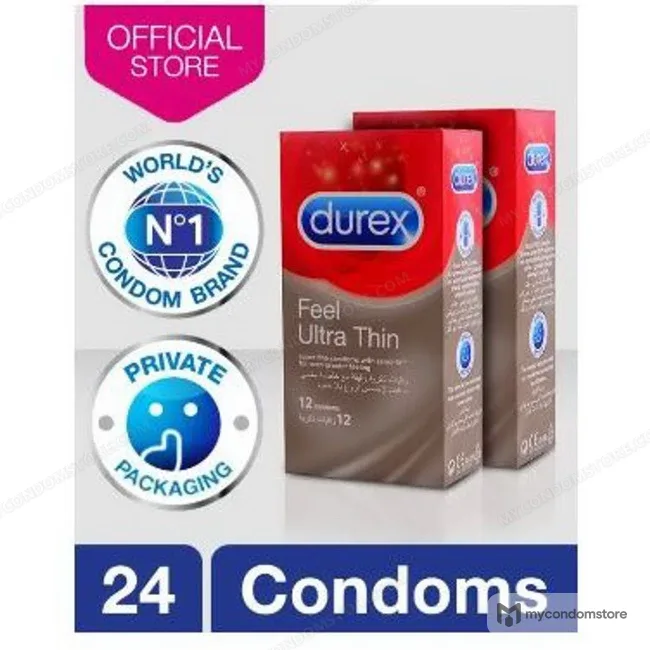 Feel Ultra Thin Super Fine Condoms – Pack of 24