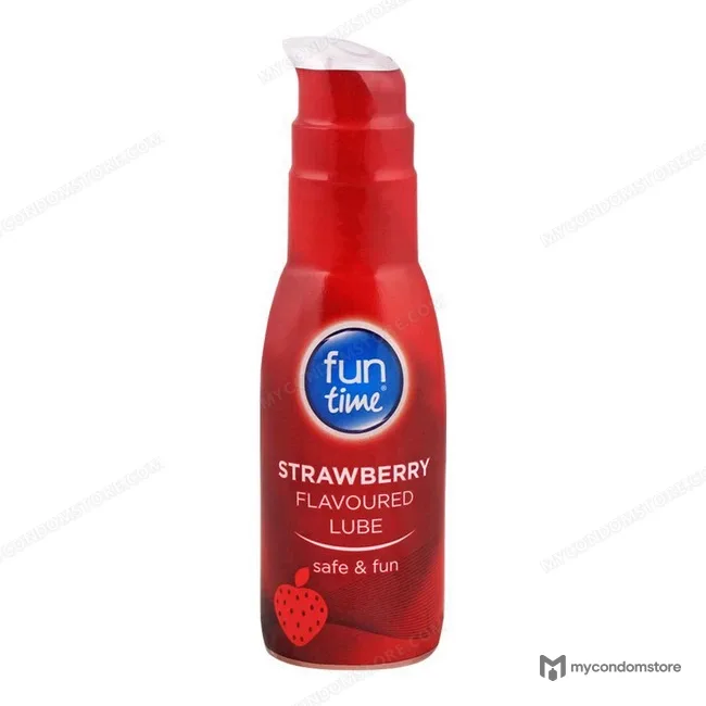 Fun Time Strawberry Flavoured Lube 75ml