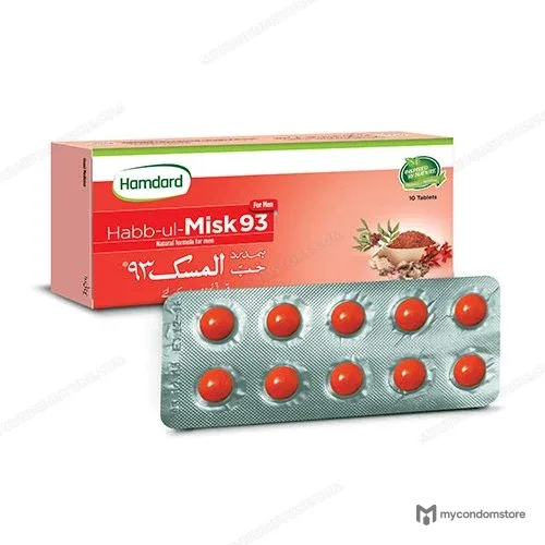 Hamdard Habb-ul-Misk 93 | Stamina & Libido Tablets