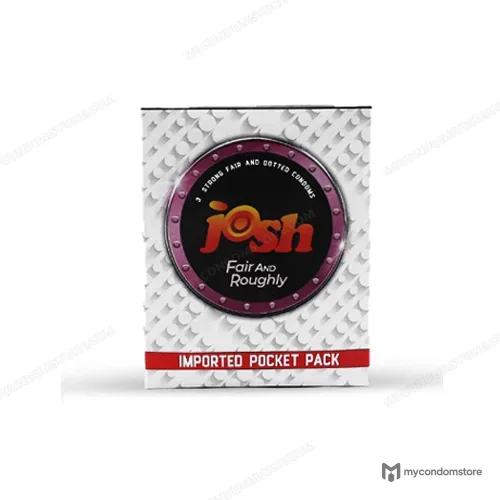 Josh Fair & Roughly Condoms — Pack of 3 - Josh classic & plain condoms