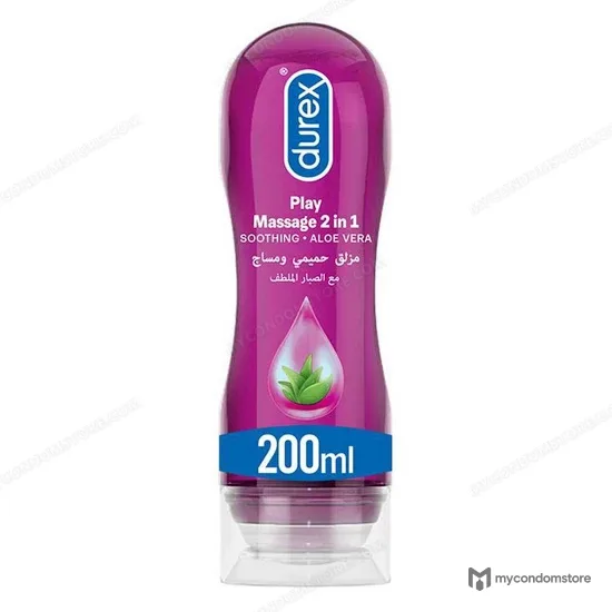 Lubricant Durex | Massage Gel 2-in-1 Aloe Vera