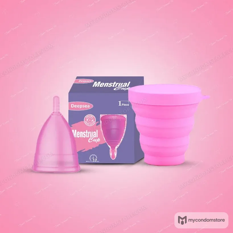 Menstrual Cup with Foldable Steriliser