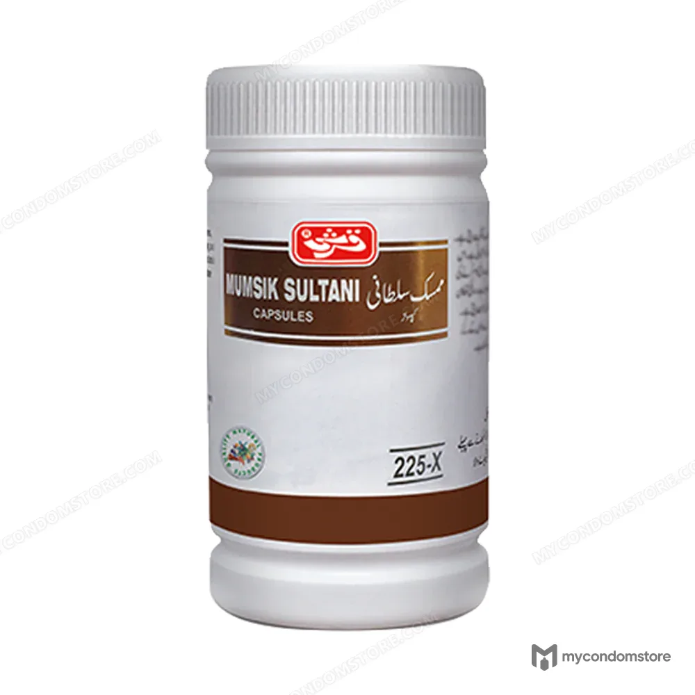 Qarshi Mumsik Sultani Capsules for Stamina & Vitality — 6 Capsules