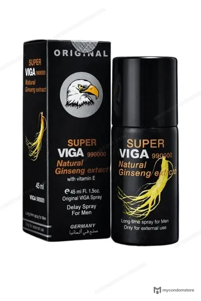 Super Viga 990000 Natural Delay Spray for Men 45ML