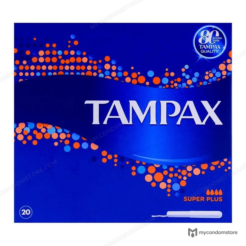 Tampax Super Plus Tampons – 20-Pack