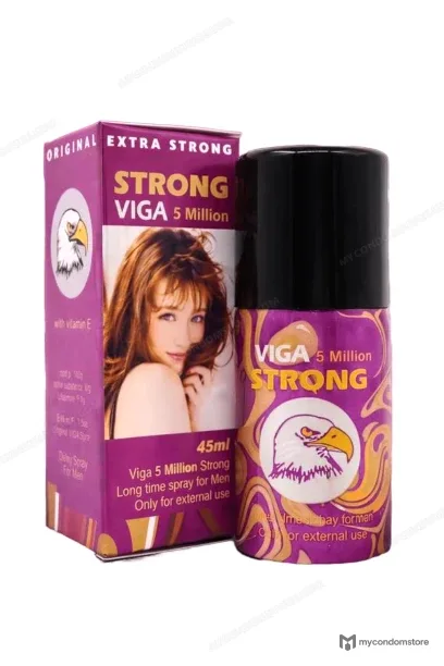 Viga 5 Million Delay Spray – Extra Strong Vitamin E