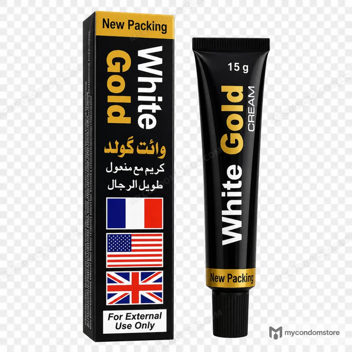 White Gold Delay Cream for Men 15g | Best Timing Control