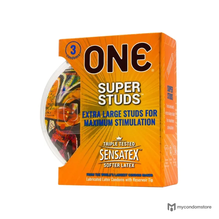 ONE SUPER STUDS CONDOM