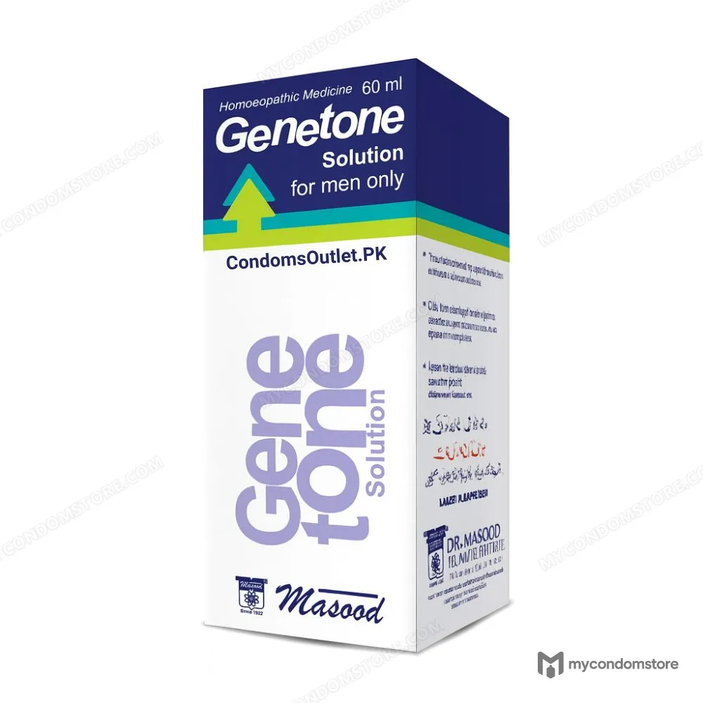 Dr Masood Genetone Oil (60ml) – Male Vitality & Muscle Strength