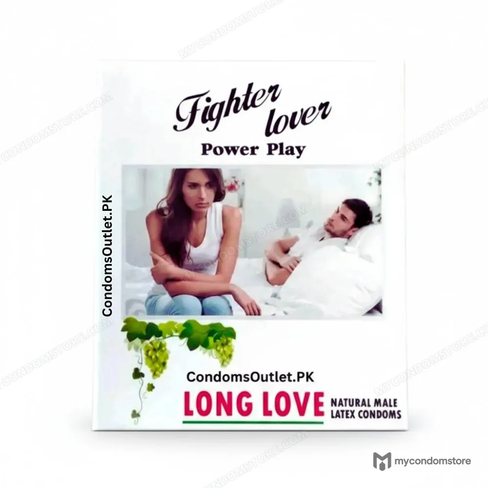 Fighter Lover Power Play Condoms (3 Pack) – High Performance