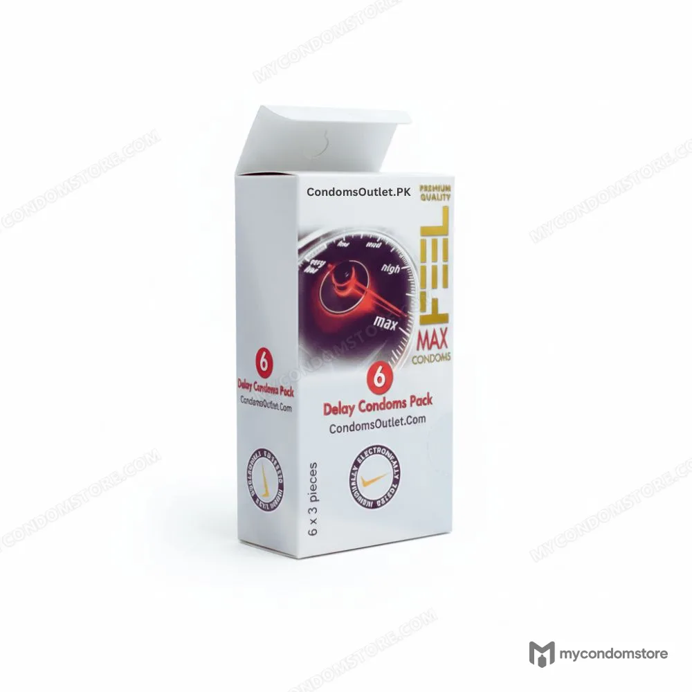 Feel Max Delay Condoms (18 Pack) – Performance Saver