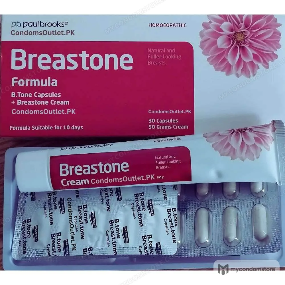 Breastone Breast Developing Formula (Capsules & Cream) – Dual Action