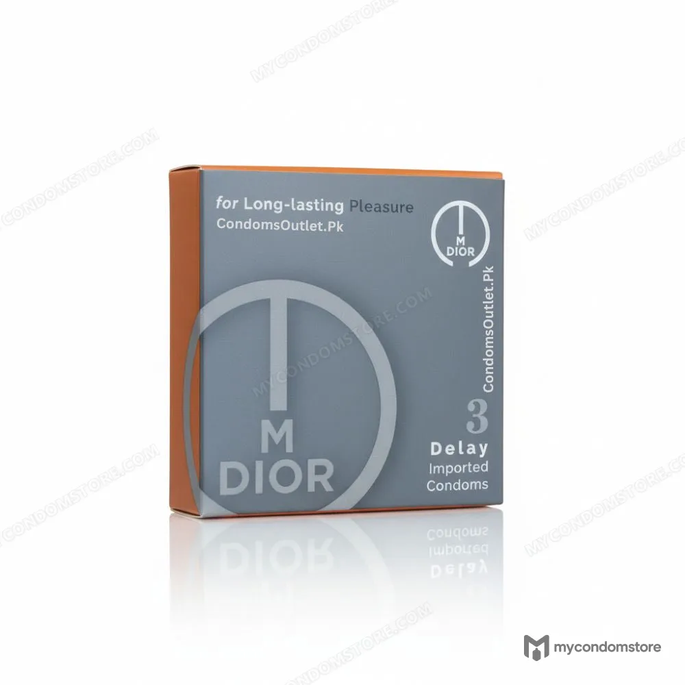 MDior Delay Condoms (3 Pack) – Performance & Climax Control