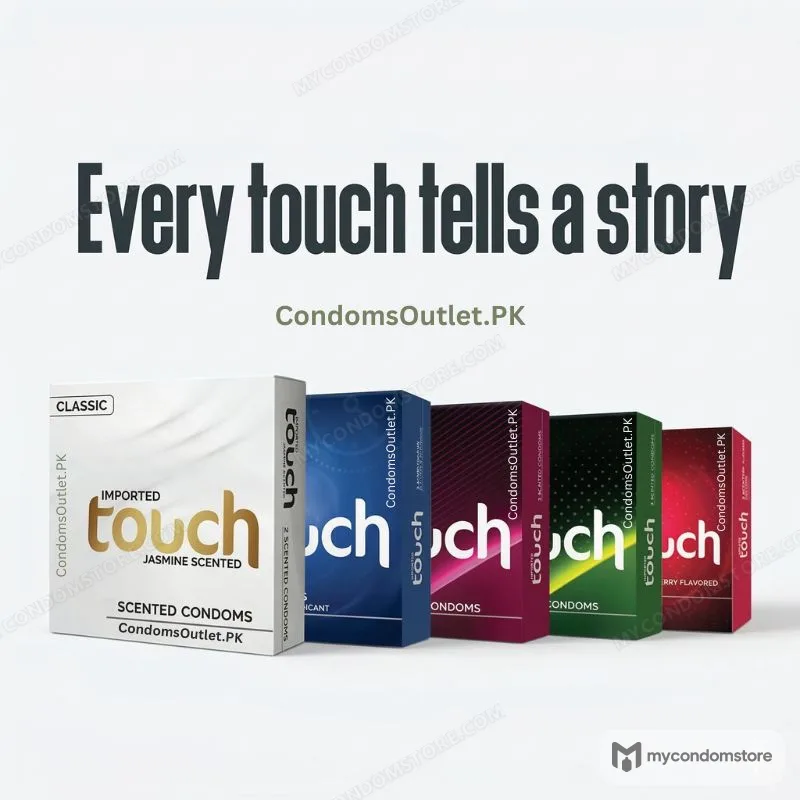 Touch Condoms Bundle (17 Pack) – All 5 Variants Ultimate Pack