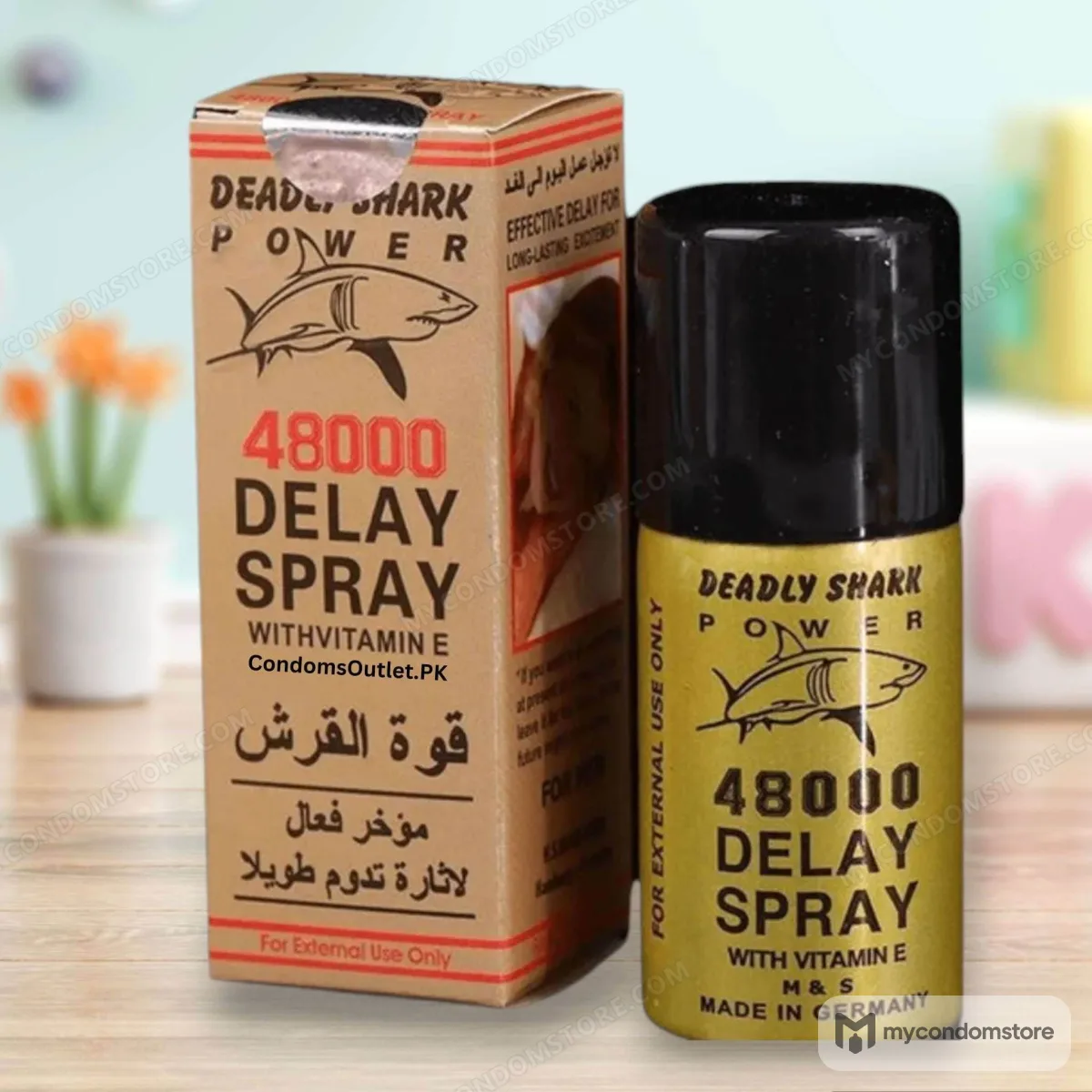 Deadly Shark Power 48000 Delay Spray (45ml) – Extreme Timing