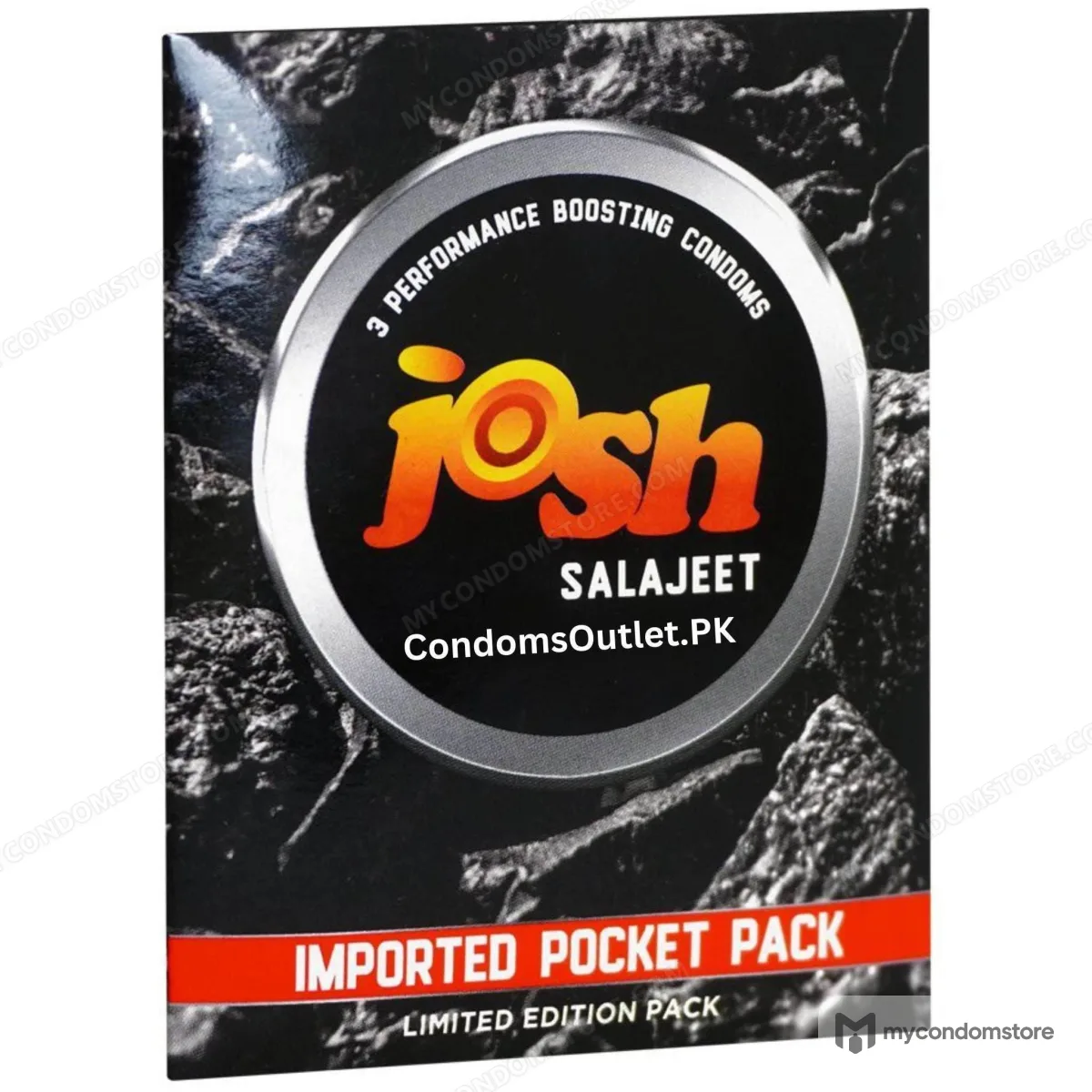 Josh Salajeet Condoms (3 Pack) – Power & Vitality