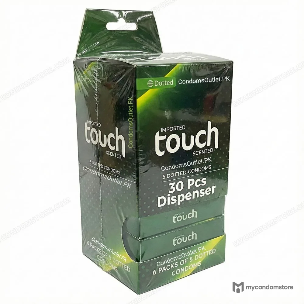 Touch Dotted Condoms (30 Pack) – Intense Stimulation Bulk