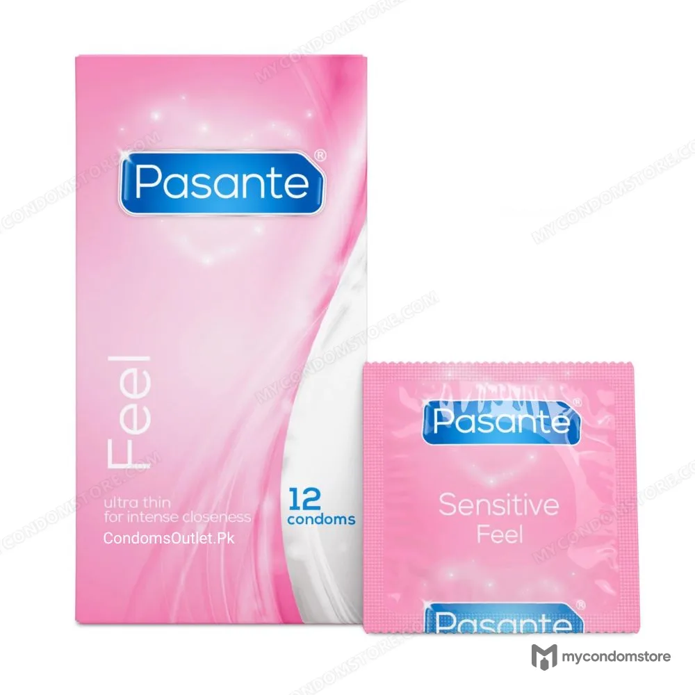 Pasante Feel Condoms (12 Pack) – Ultra Thin – UK Imported