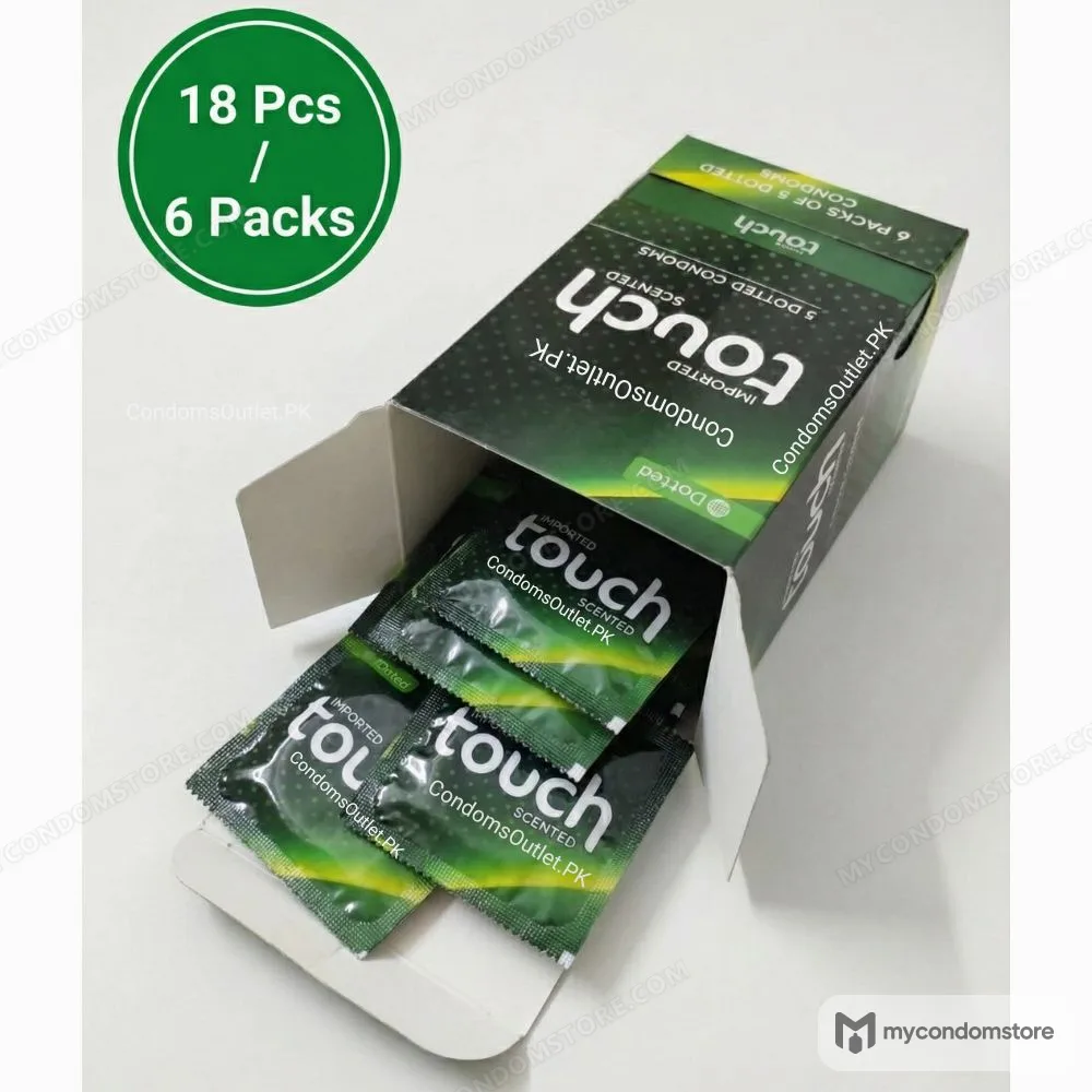 Touch Dotted Condoms (18 Pack) – Intense Stimulation Bulk