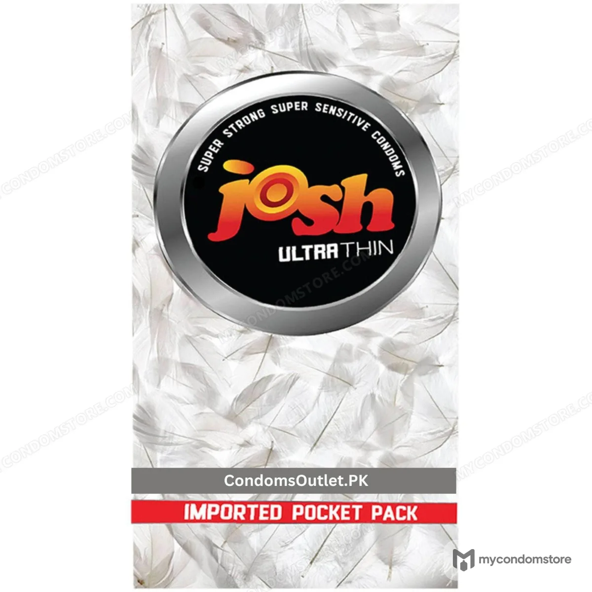 Josh Ultra Thin Condoms (3 Pack) – Natural Skin-to-Skin Feel