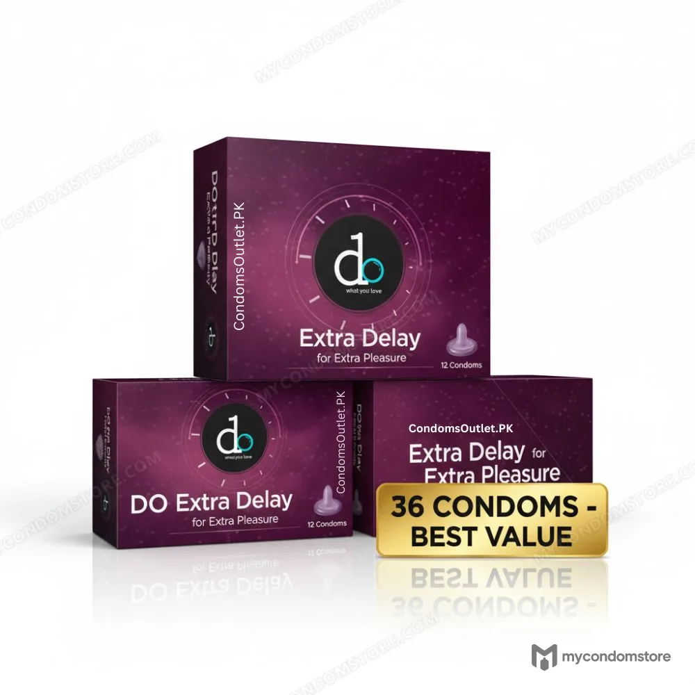 DO Extra Delay Condoms (36 Pack) – Mega Bundle – Extra Timing