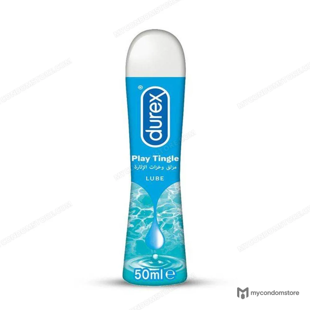 Durex Play Tingle Lubricant (50ml) – Cooling & Tingling Sensation - Water-Based Lube