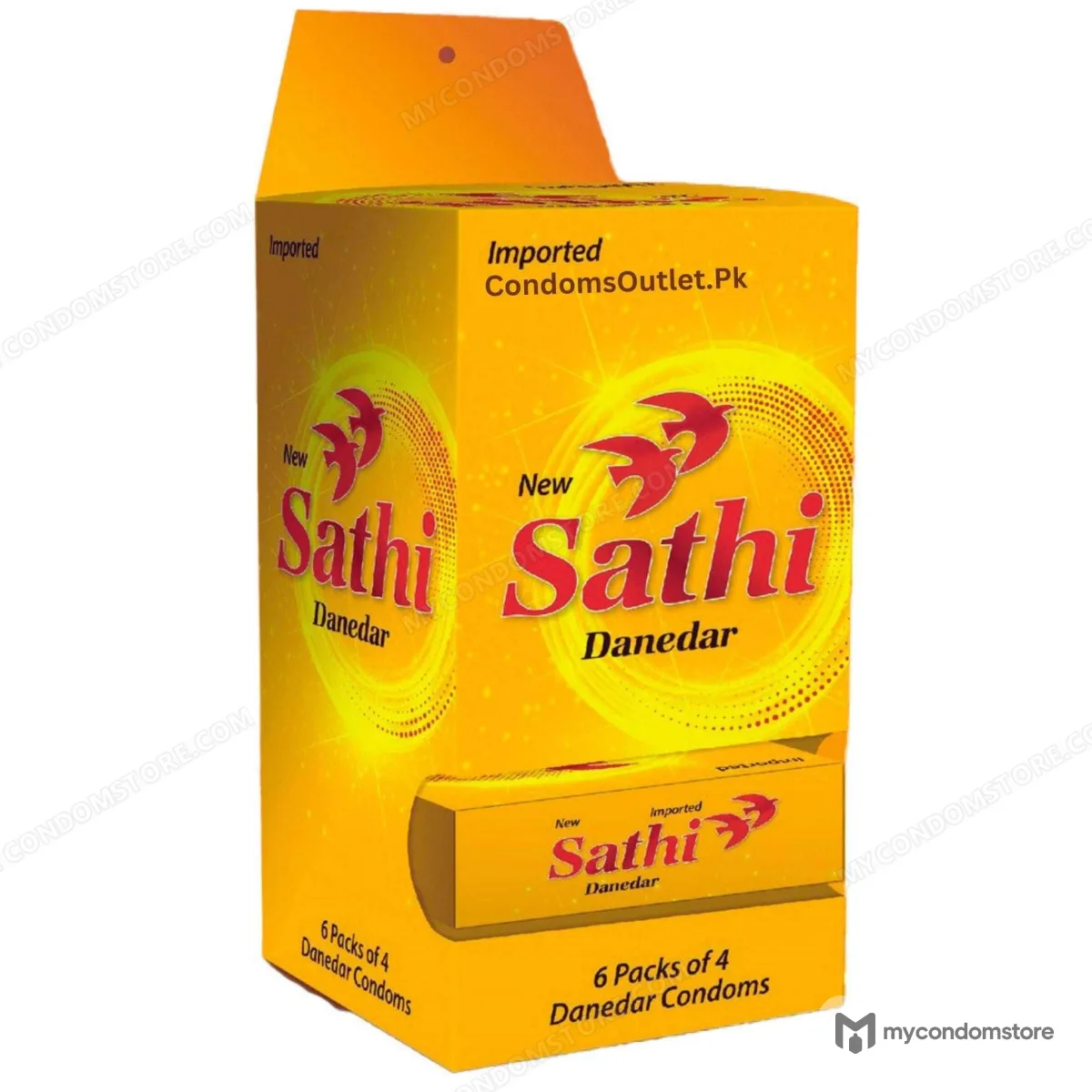 Sathi Danedar Dotted Condoms (24 Pack) – Classic Texture Bulk