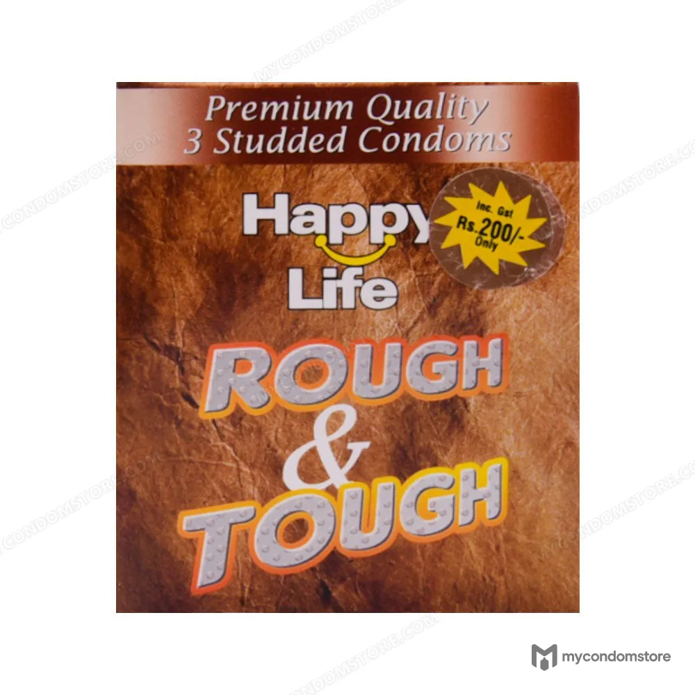 CONDOM HAPPY LIFE ROUGH TOUGH