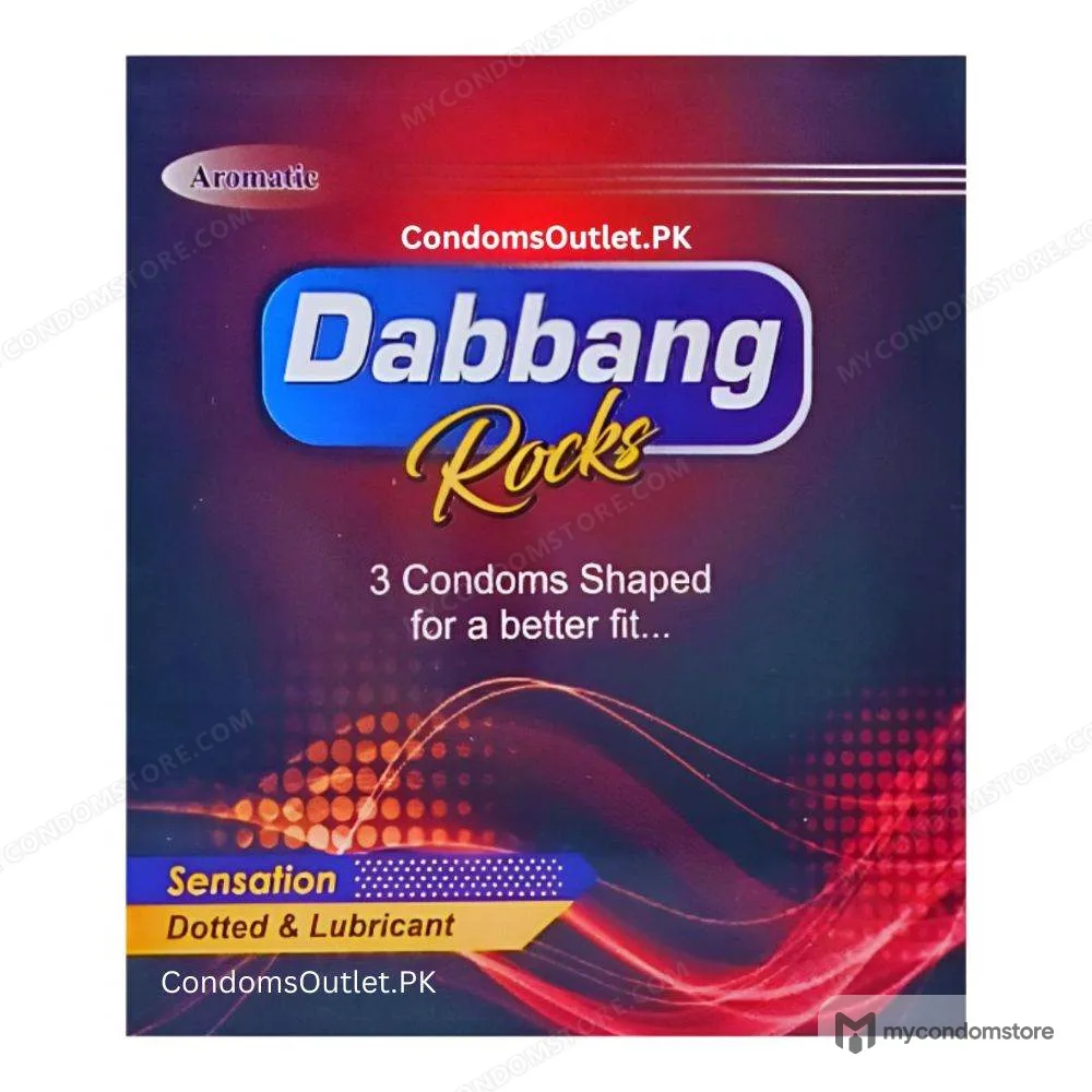 Dabbang Dotted Condoms (3 Pack) – Intensified Sensation