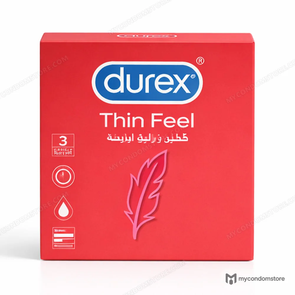 DUREX THIN FEEL 3 PCS - Durex condoms