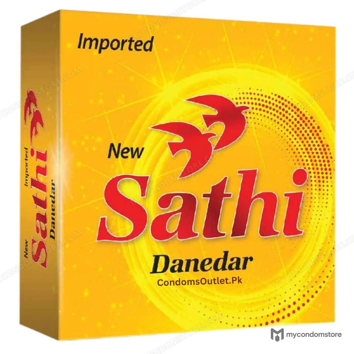 Sathi Danedar Dotted Condoms (4 Pack) – Classic Dotted Texture