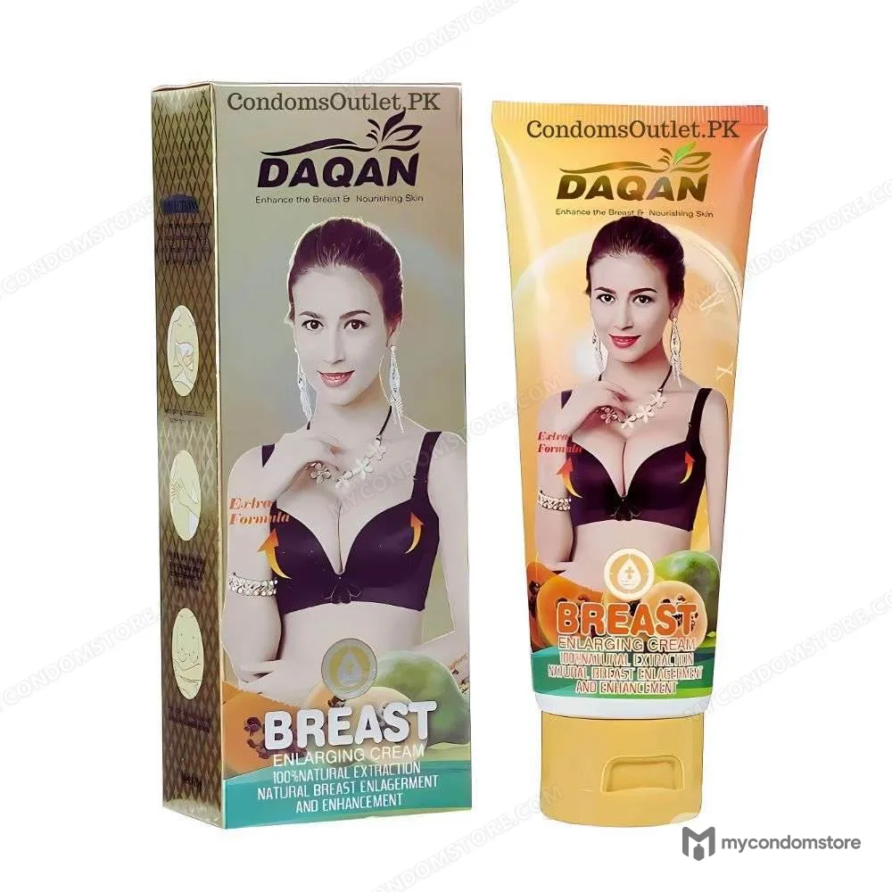 Daqan Breast Enlarging Cream (120gm) – Organic Plumping Formula