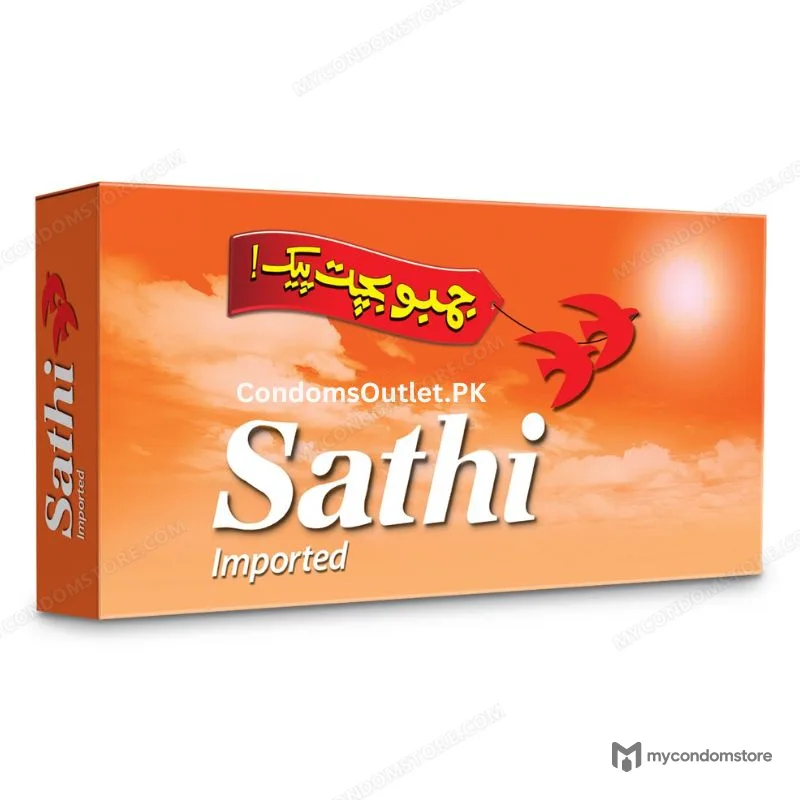 Sathi Condoms (6 Pack) – Classic Lubricated – Trusted Protection